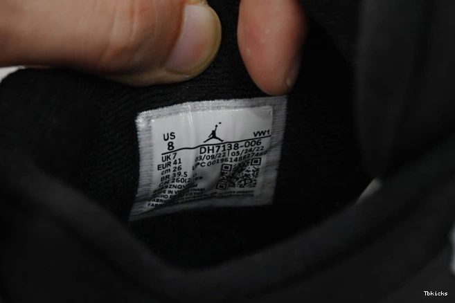 Cheap TBK Air 4 Jordan Black DH7138-006 Canvas 0704